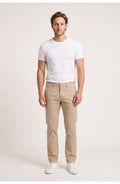Men's Chino Trousers | Straight Leg | Flat Front