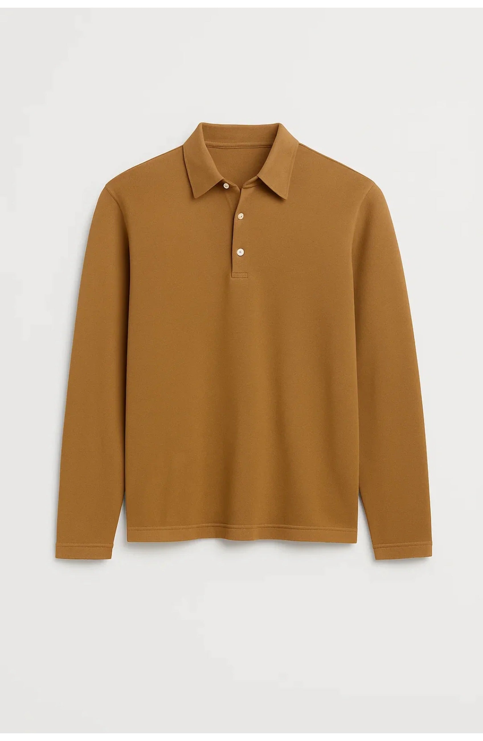 Men's Long Sleeve Polo | Slim Fit | Classic Collar