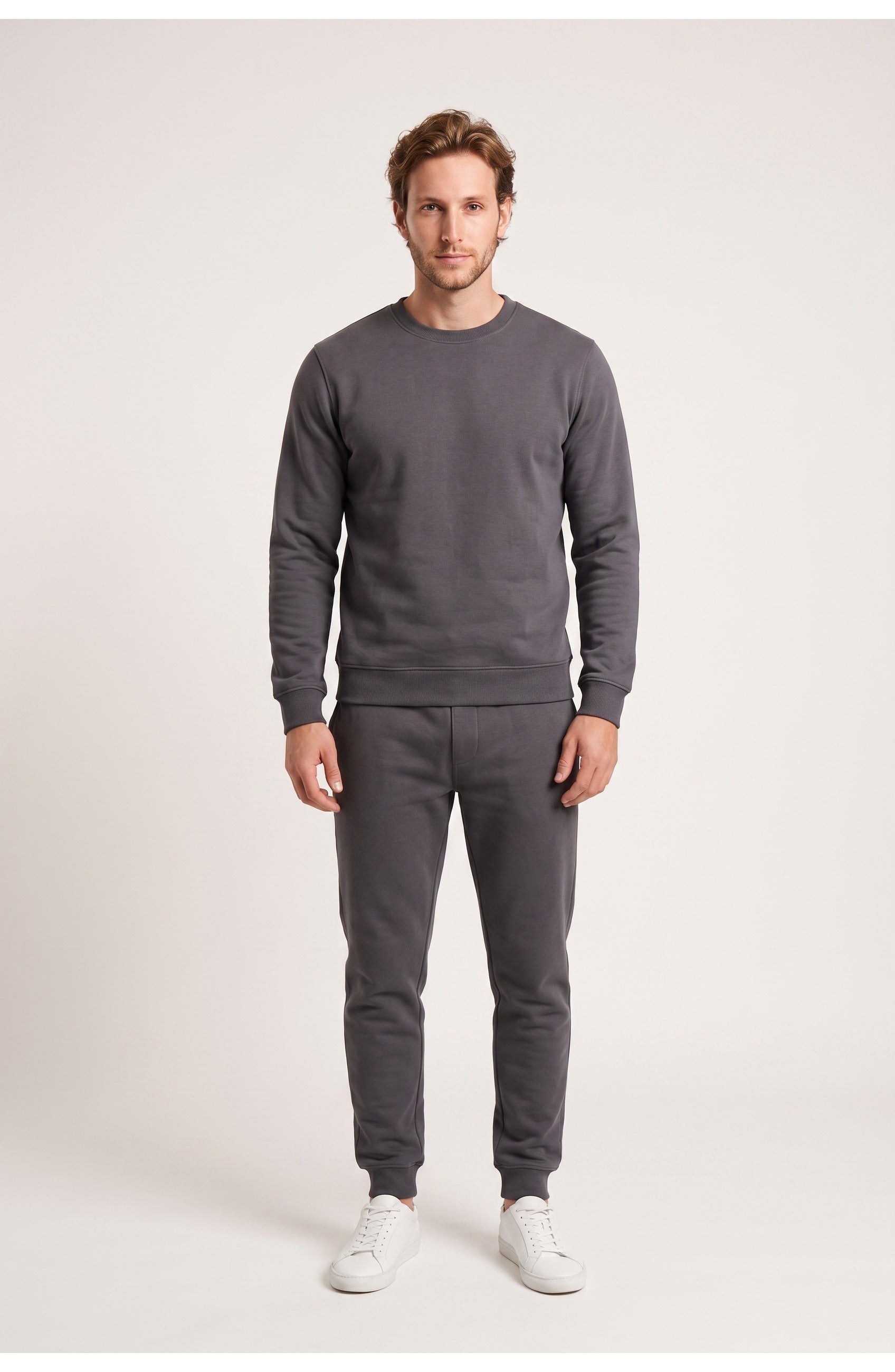 Men's Jogger Co-Ord Set | Crew Sweatshirt | Cuffed Joggers