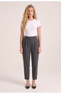 Women's Tapered Trousers | High Waist | Ankle Length
