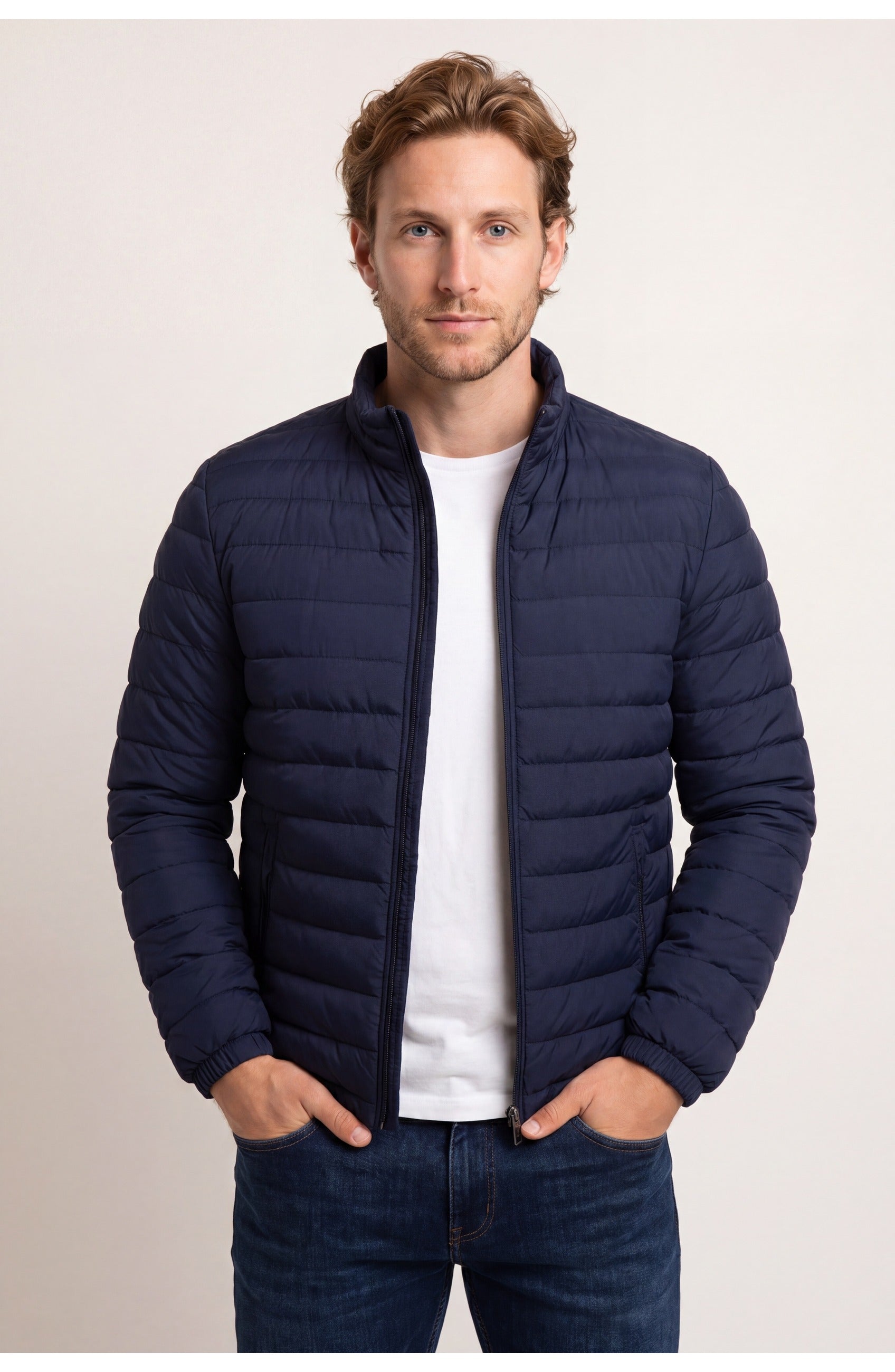 Men's Lightweight Padded Jacket | Comfortable Fit | Casual Style