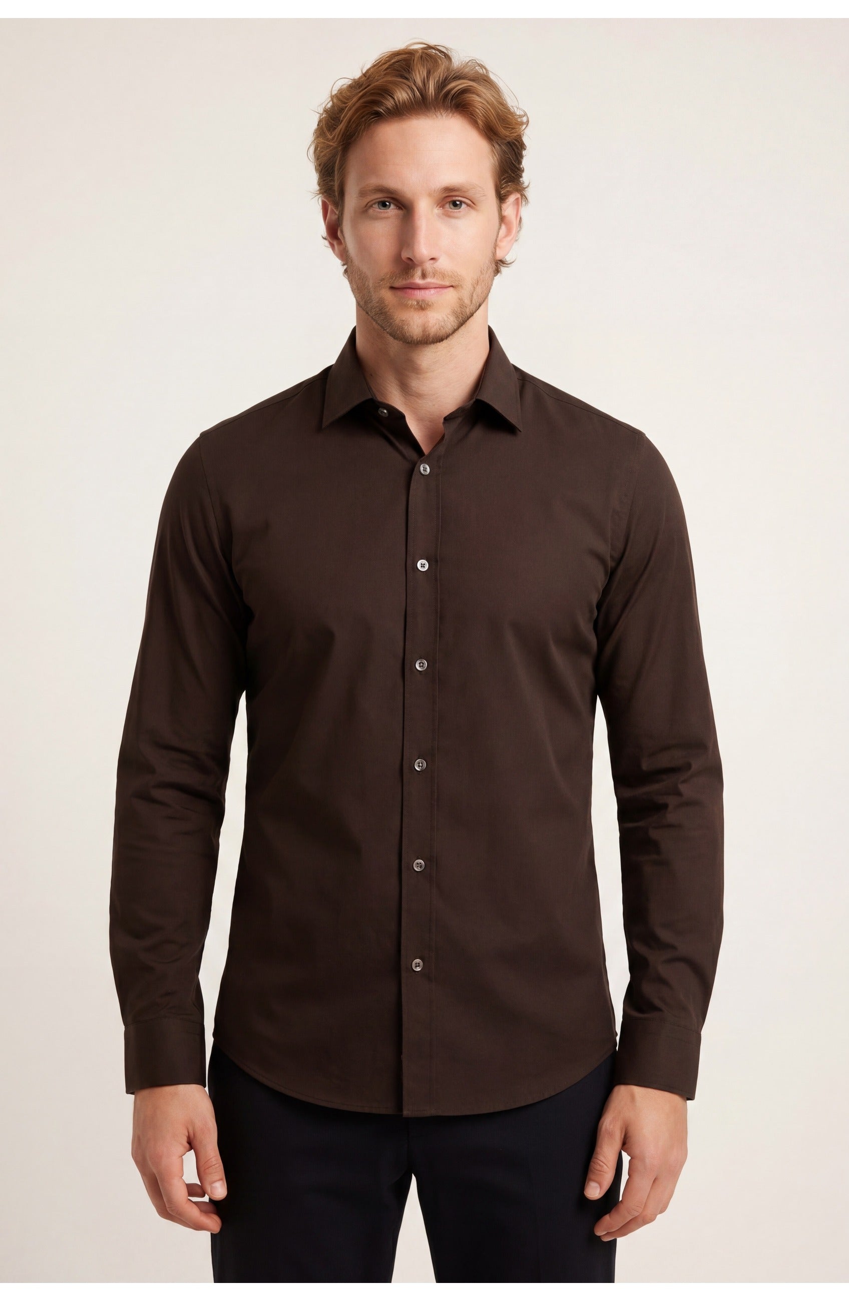 Men's Slim Fit Shirt | Long Sleeves | Casual Look
