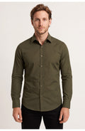 Men's Slim Fit Shirt | Long Sleeves | Casual Look