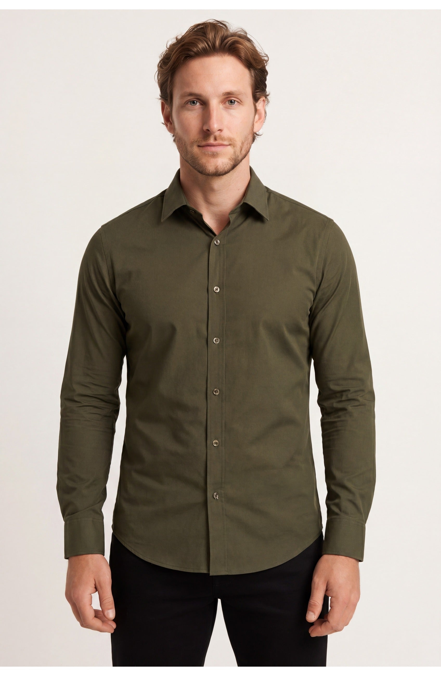 Men's Slim Fit Shirt | Long Sleeves | Casual Look