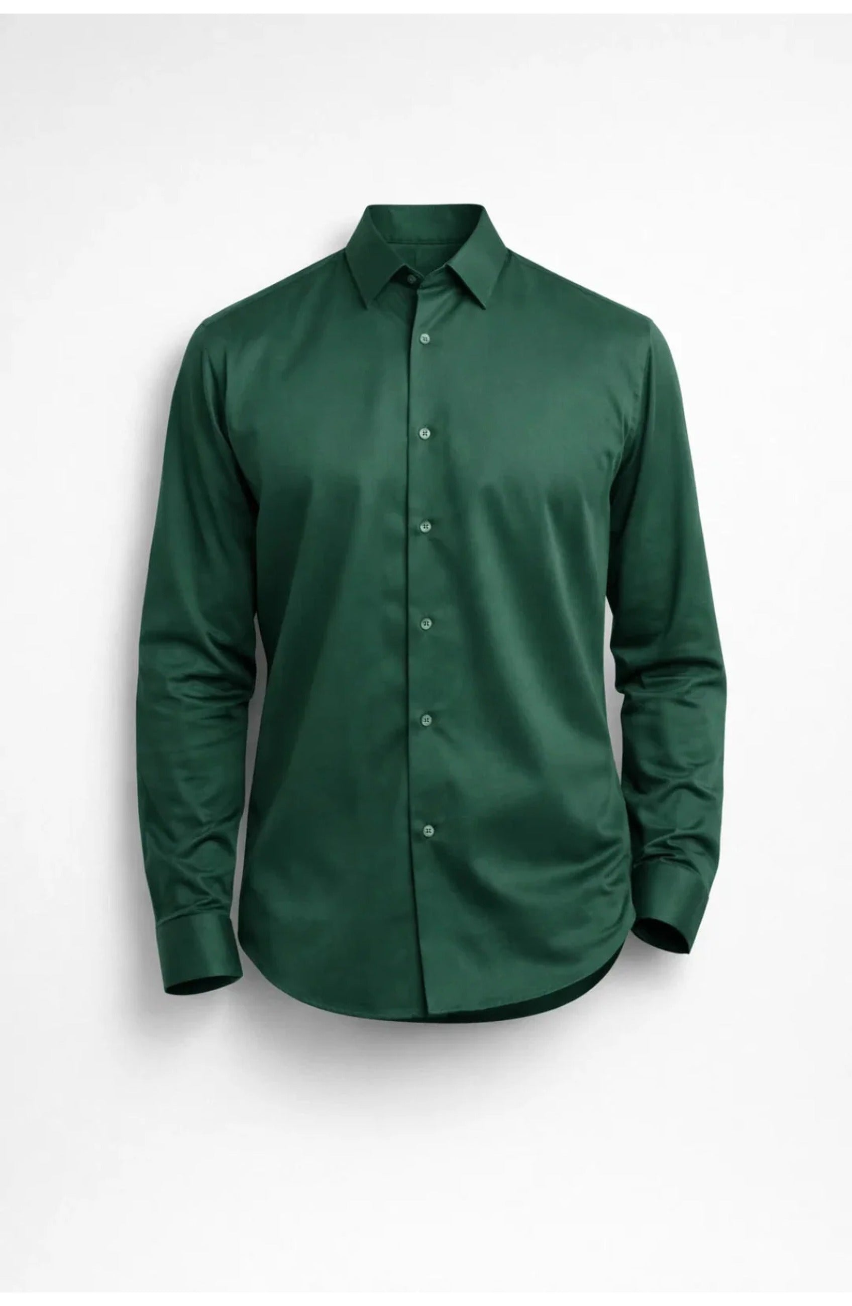 Men's Slim Fit Shirt | Long Sleeves | Classic Collar | Business Look