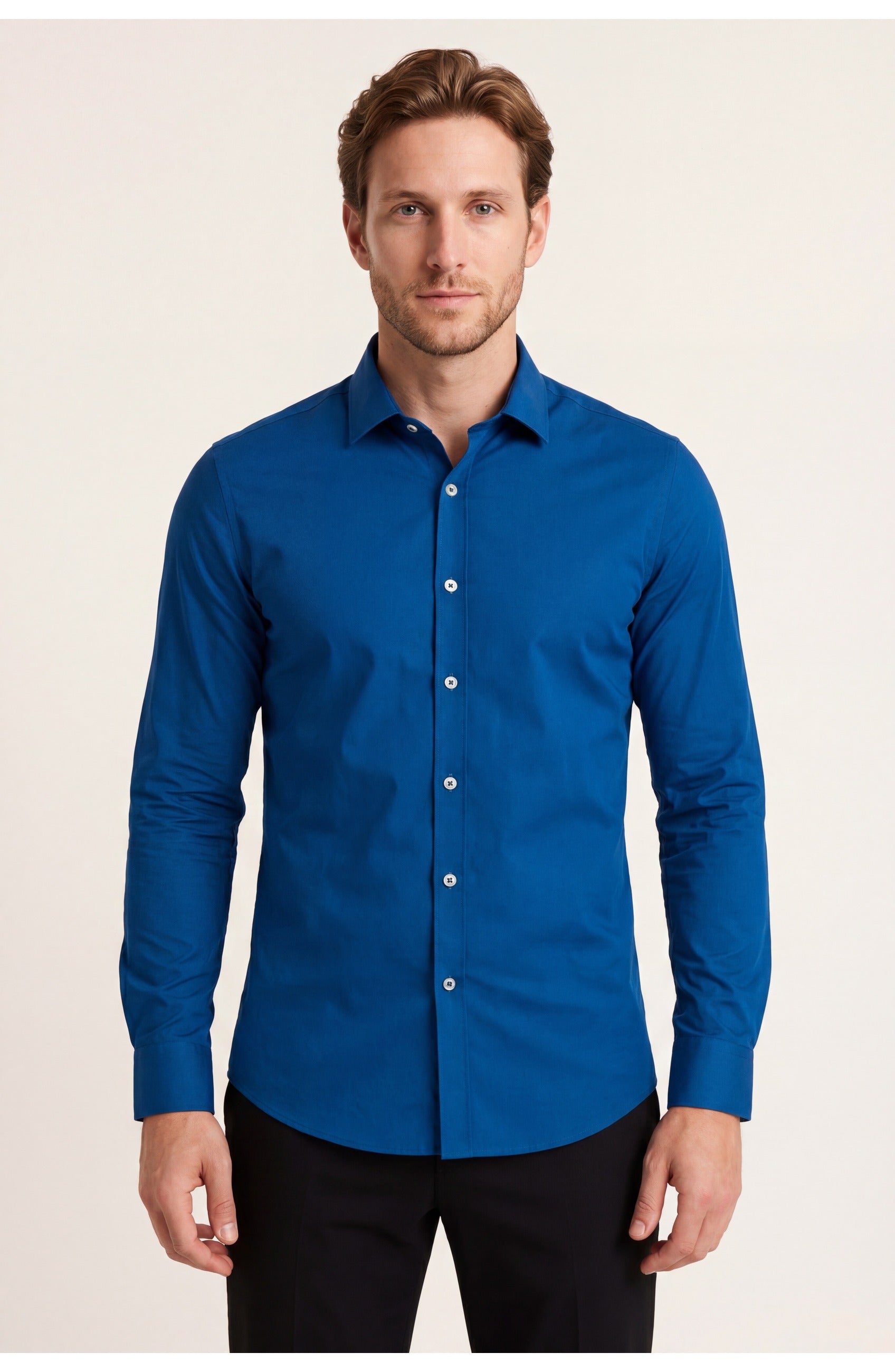 Men's Slim Fit Shirt | Long Sleeves | Casual Look