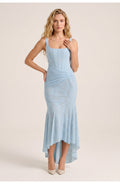 Women's Sleeveless Maxi Dress | Asymmetric Hem | Elegant Style
