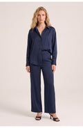 Women's Shirt and Trouser Co-Ord Set | Relaxed Shirt | Wide Leg