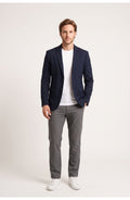 Men's Single-Breasted Blazer | Notch Lapel | Two Button