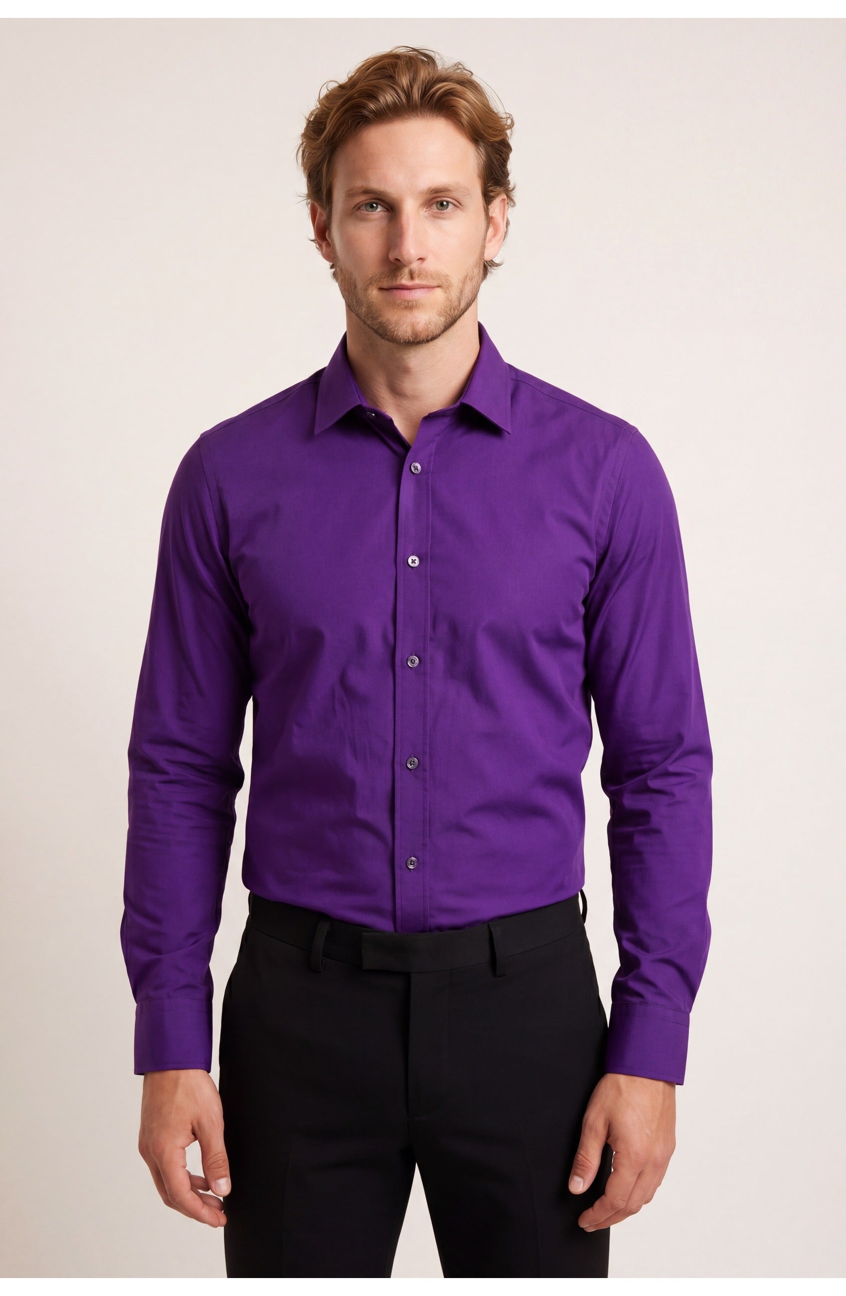 Men's Slim Fit Shirt | Long Sleeves | Casual Look
