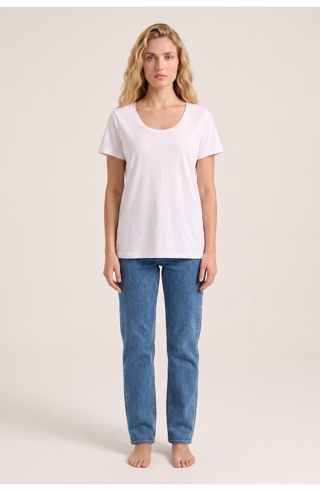 Women's Scoop Neck T-Shirt | Short Sleeves | Relaxed Fit