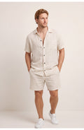 Men's Summer Co-Ord Set | Premium Buttons | Refined Look