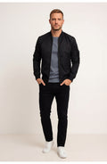 Men's Bomber Jacket | Zip Details | Comfortable Fit