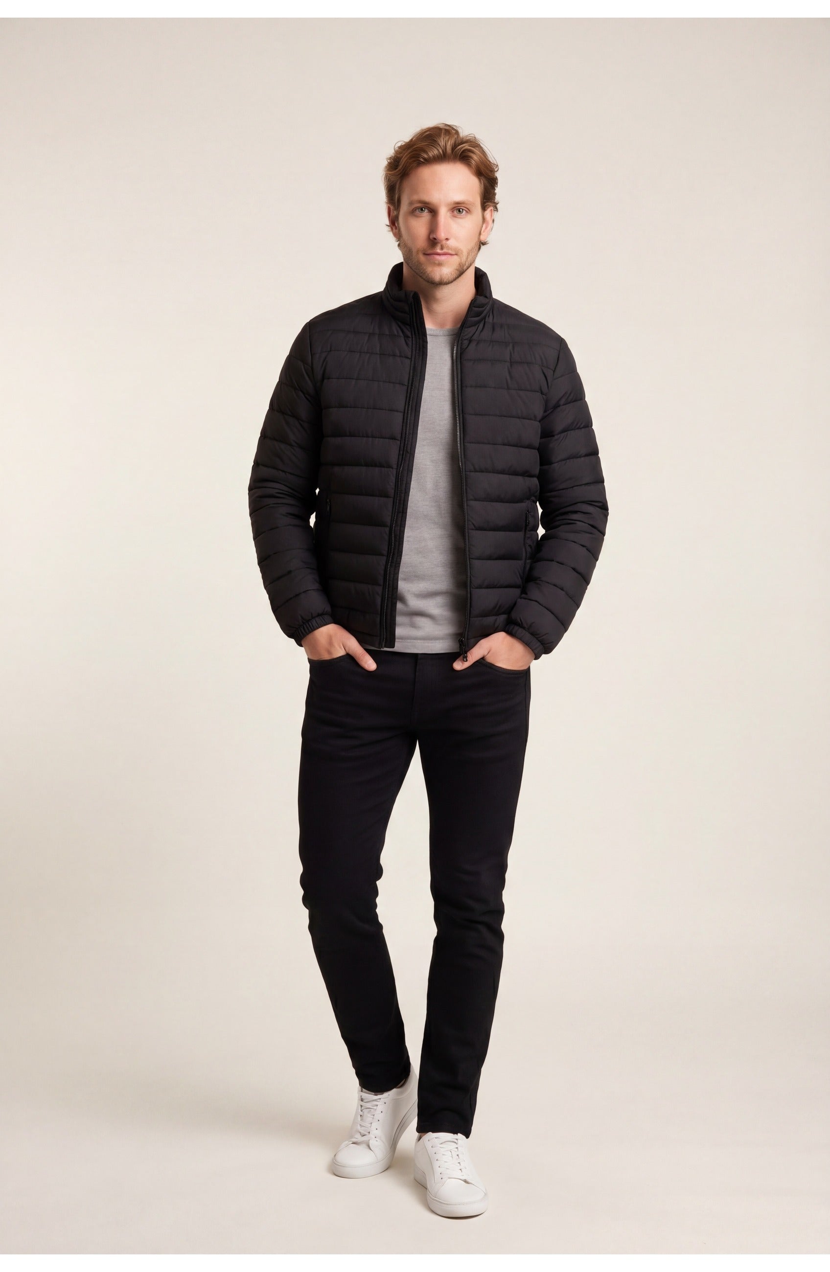 Men's Lightweight Padded Jacket | Comfortable Fit | Casual Style