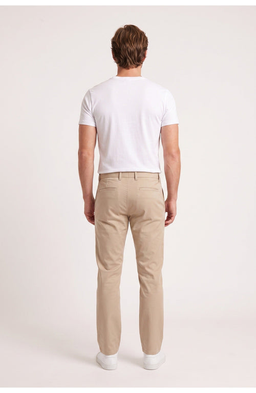 Men's Chino Trousers | Straight Leg | Flat Front