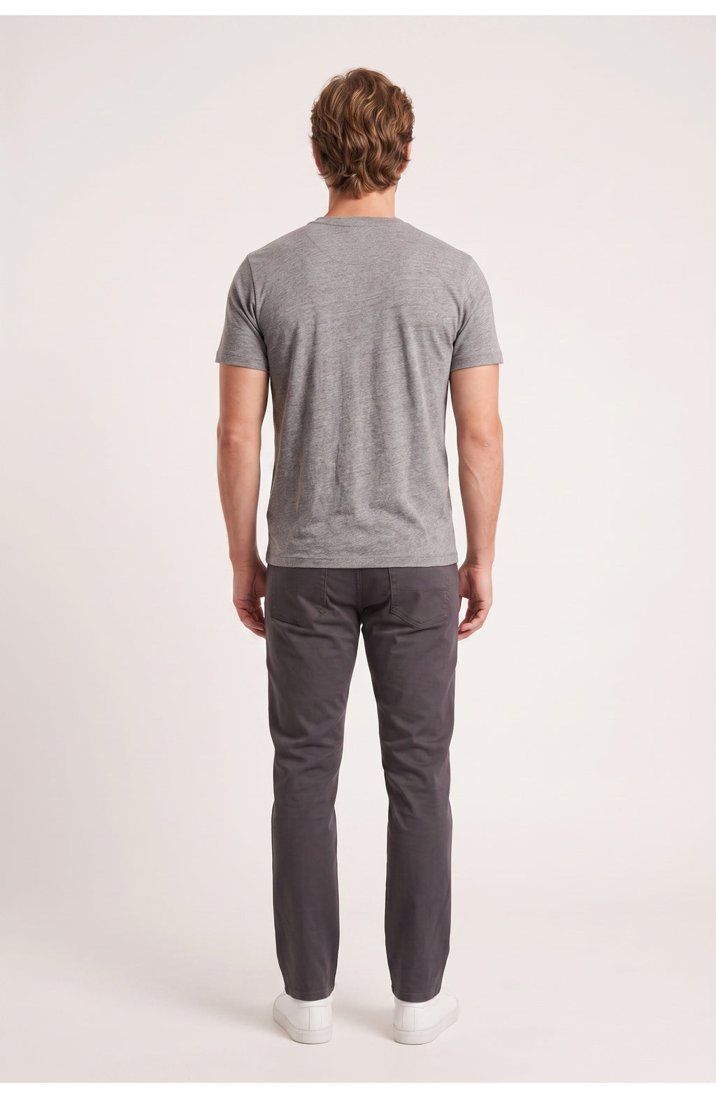 Men's Henley T-Shirt | Button Placket | Short Sleeves