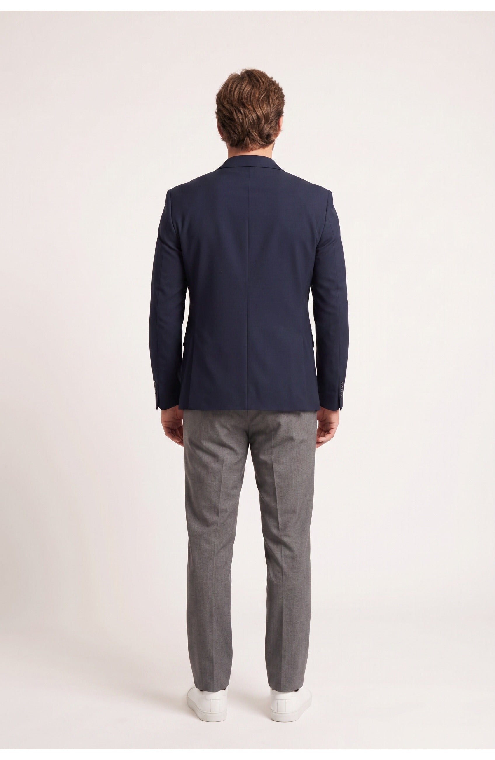Men's Single-Breasted Blazer | Notch Lapel | Two Button