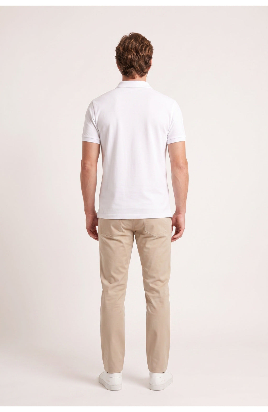 Men's Short Sleeve Polo | Ribbed Collar | Regular Fit
