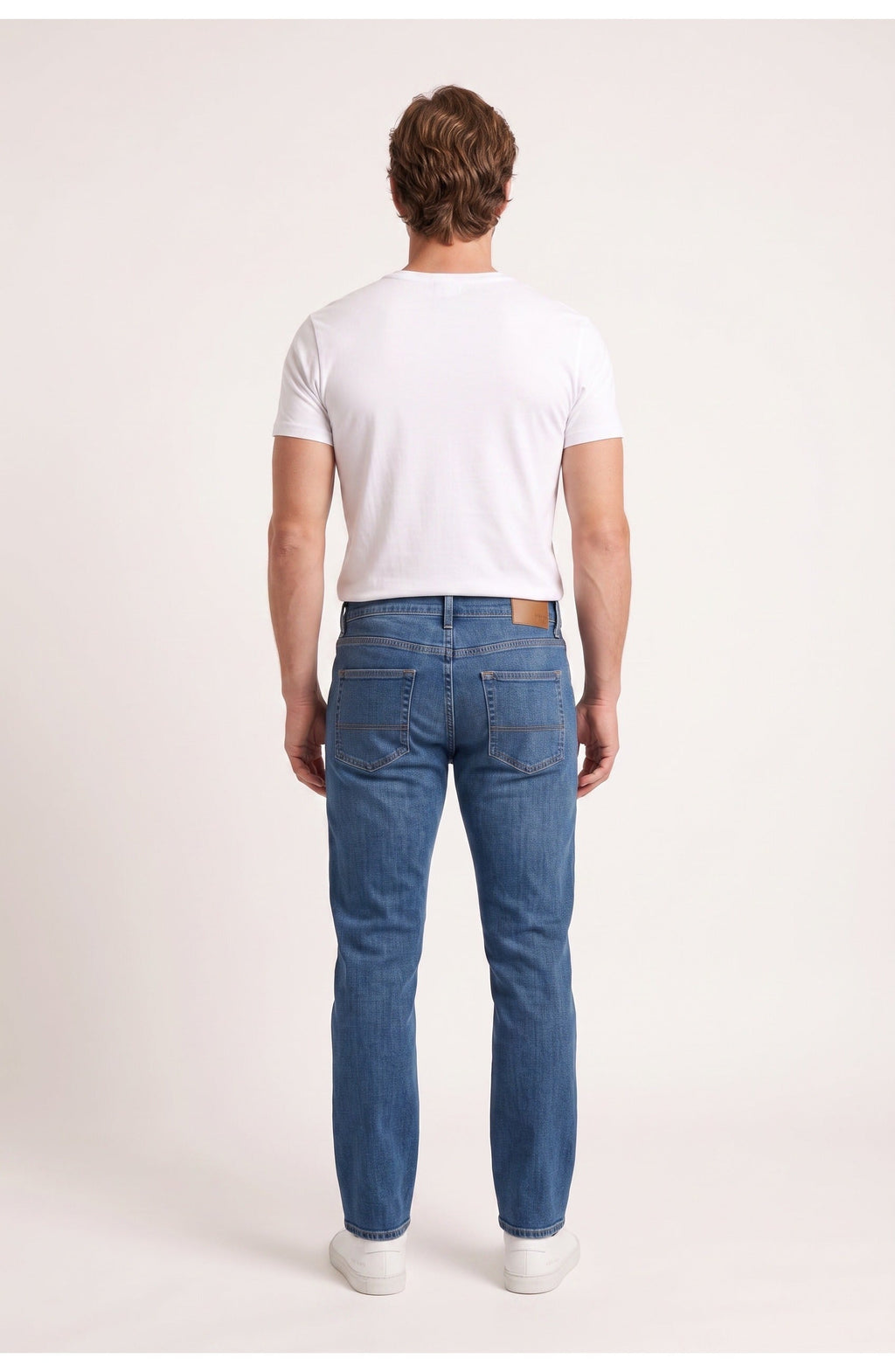 Men's Straight-Leg Jeans | Five Pocket | Mid Rise