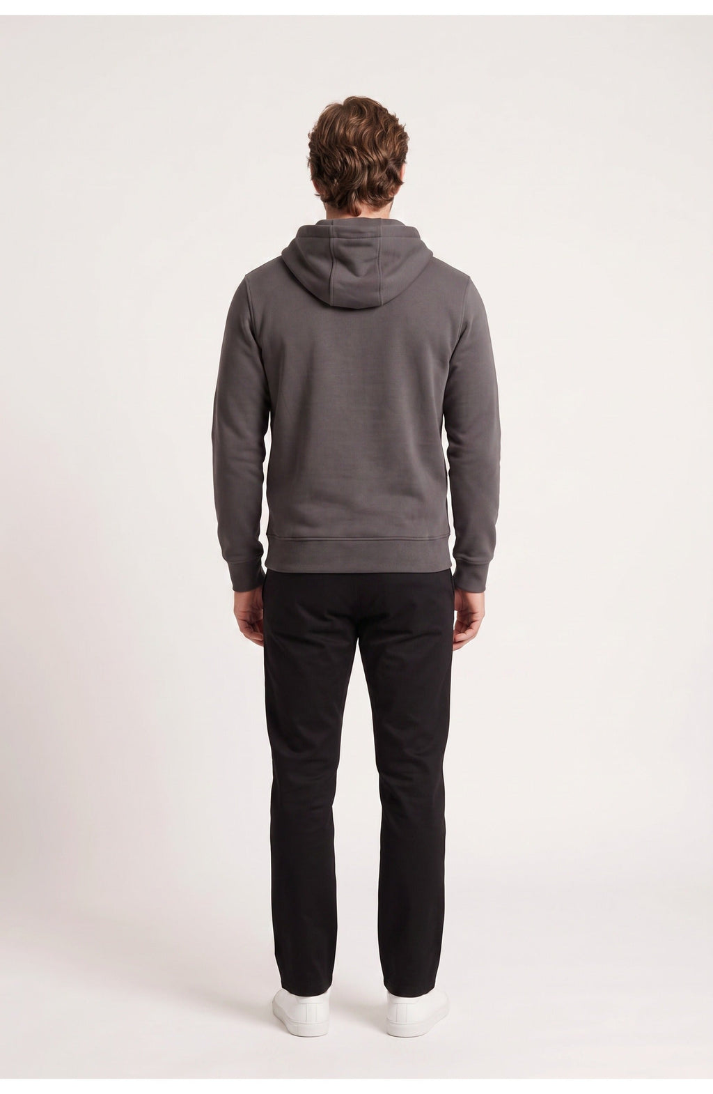 Men's Hooded Sweatshirt | Kangaroo Pocket | Ribbed Hem