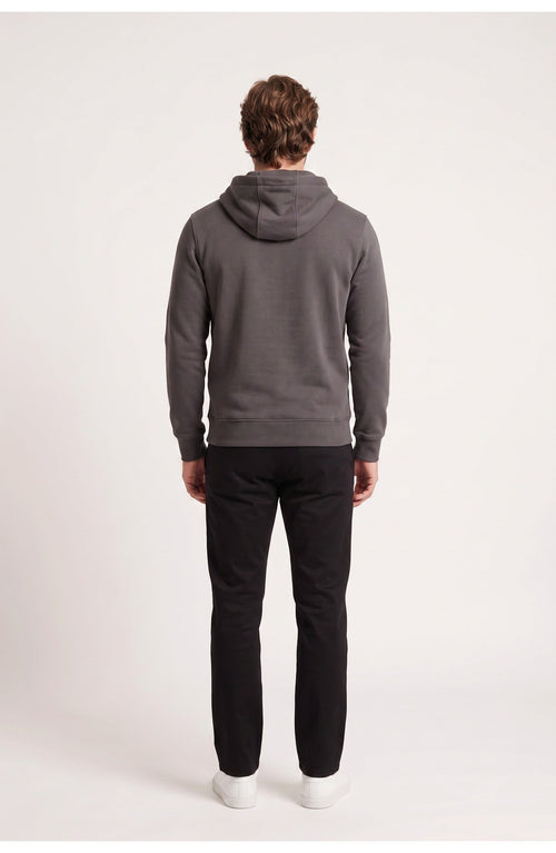Men's Hooded Sweatshirt | Kangaroo Pocket | Ribbed Hem