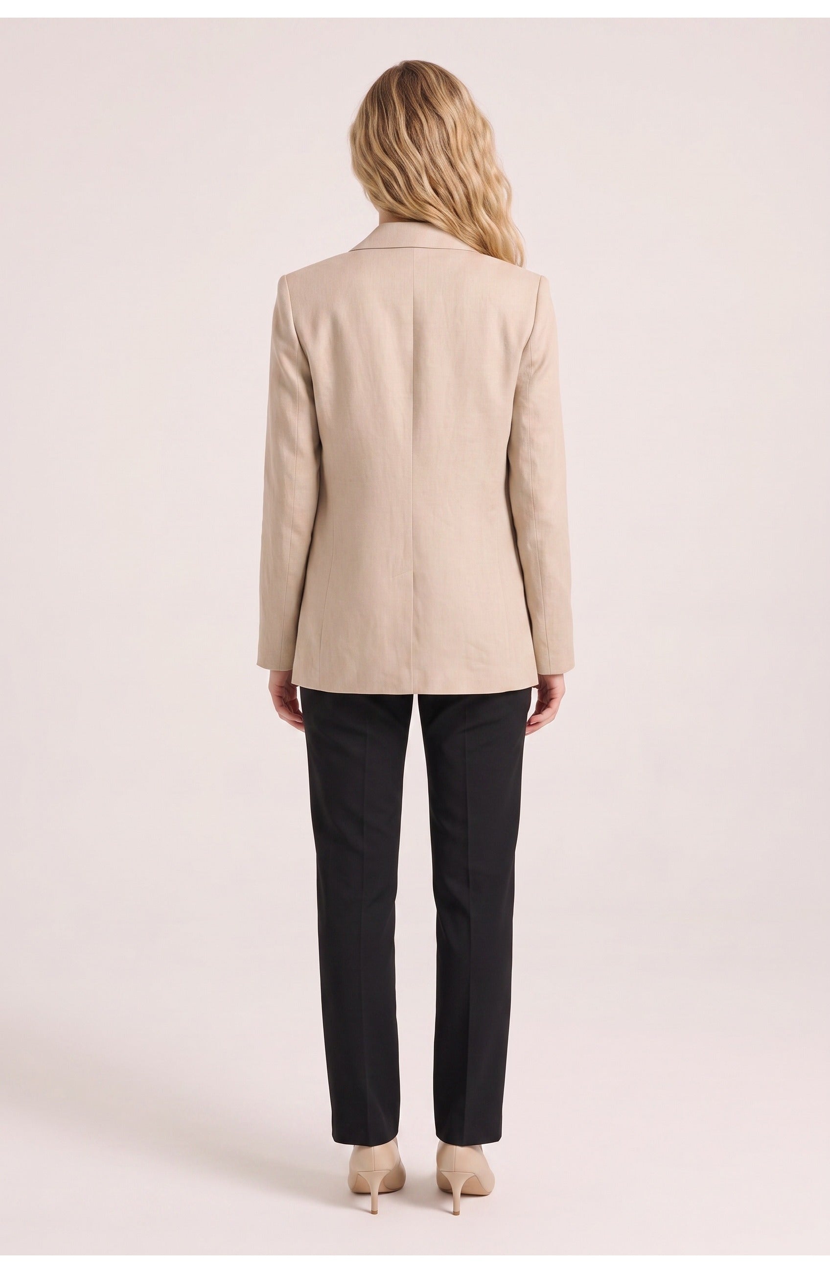 Women's Tailored Blazer | Notch Lapel | Single Button
